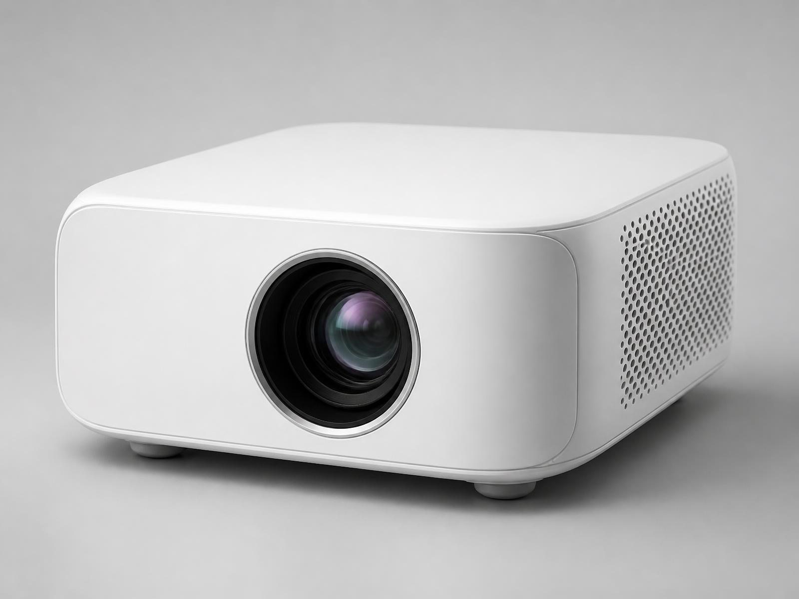 Epson EH-TW6250 4K PRO-UHD home projector with Android TV, front three-quarter view
